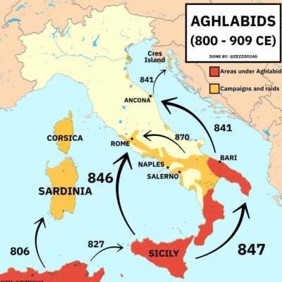 Малоизвестный набег арабов на Рим в 846 году