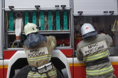 Второй за ночь крупный пожар произошел в Иркутской области